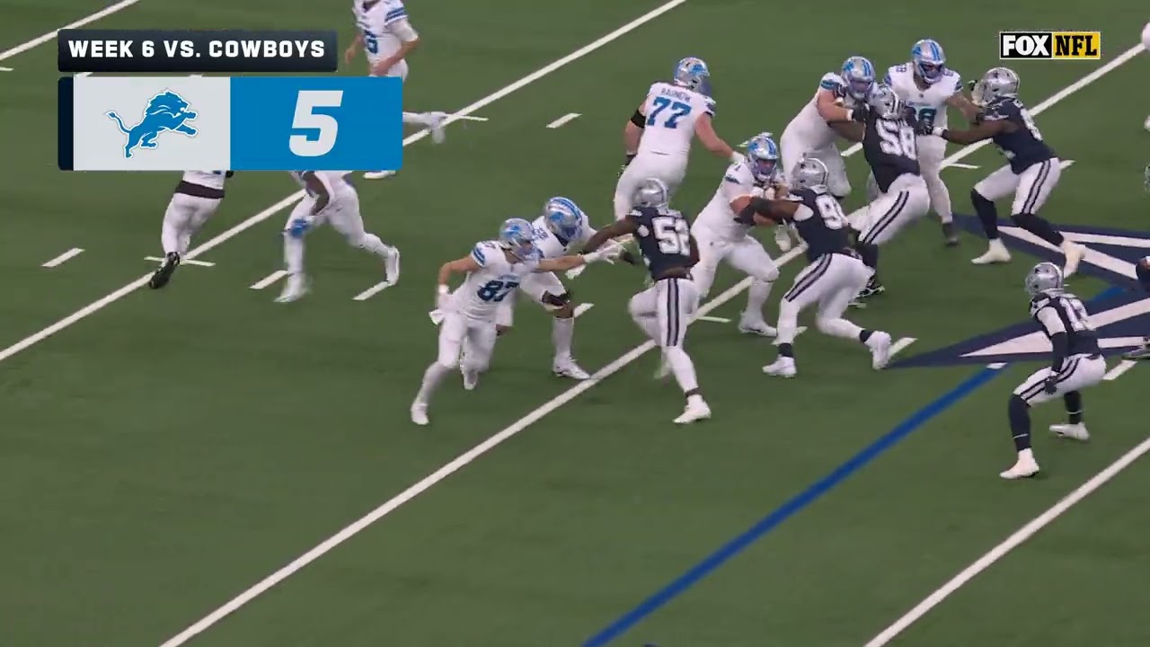 NFL Media counts down the Top 10 Detroit Lions Plays from the 2024 Season