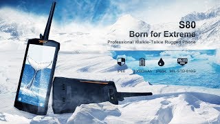 Doogee S80 Digital Intercom Rugged Phone, Born For Extreme