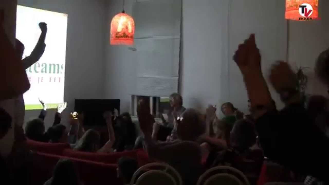 Vreugdeuitbarsting in Ekkergem (undercover beelde)