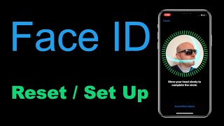 This is how you reset and set up face id with an alternate appearance.
#iphone #ios # #faceid
