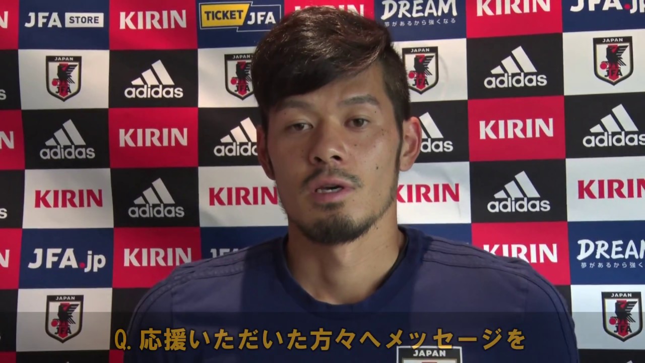 日本代表 山口蛍より応援いただいた皆様へ「夜中まで起きて応援