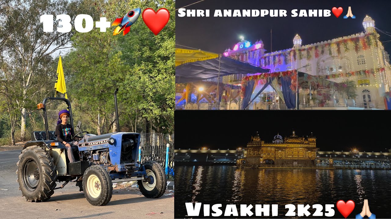 Visakhi2k25❤️🙏॥DAY-1||gye harmandir sahib🙏|| yatra shri anandpur sahib❤️🙏||subscribe for more vlogs🙏