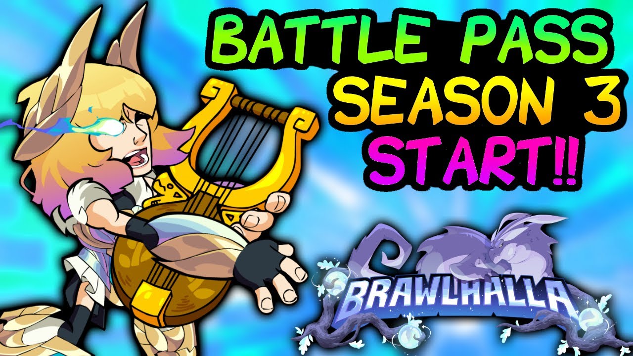Brawlhalla Battle Pass Season 3 is HERE!! • Gameplay + Overview