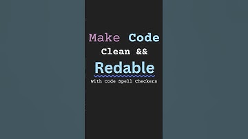 This VSCode Extension FIXES Your Spelling Mistakes | Write Readable Code with This VsCode Extension