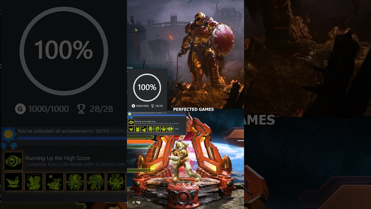 Complete Perfect in Doom The Dark Ages or Doom Eternal 