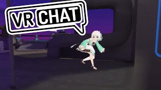 【ADVENTURES IN VRCHAT】watch me wiggle and squiggle!!!【Maid Mint Fantome】