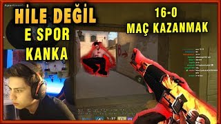 HİLE DEĞİL E SPOR KANKA 16 0 MAÇ KAZANMAK BERK RİP TEPE UNLOST