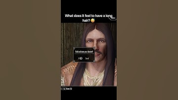 Creating a new character. Again. 😅 #Skyrim #Shampoo #Longhair #ForYourPage #GamerDaddy