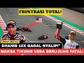 FRUSTRASI TOTAL! HAKIM DANISH 🇲🇾TRAUMA KENA MENTAL,10X GAGAL TIKUNG VEDA EGA BERUJUNG CRASH DIJEREZ!
