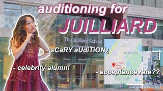 MY JUILLIARD AUDITION 2020 (no sat, application, tuition...)