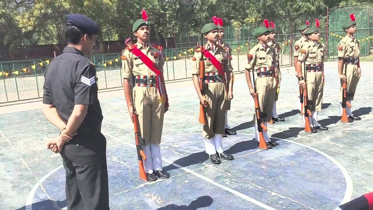 Guard of Honour in Annual NCC FEST of SPMC CLG | G.B PANT NCC | 
