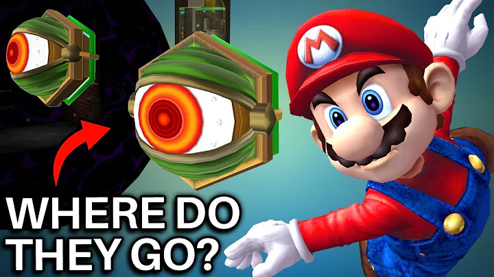 The Eyes Beneath the Sand in Super Mario Galaxy
