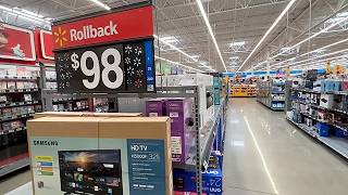 Cheap TVs in WALMART - August 2026 - (No Commentary - Just Televisions)