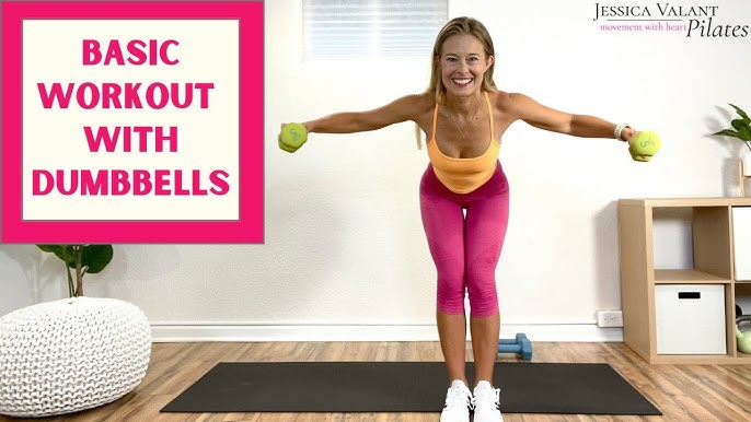 8 MINUTE FULL BODY Low Impact WORKOUT- 5LB weights 