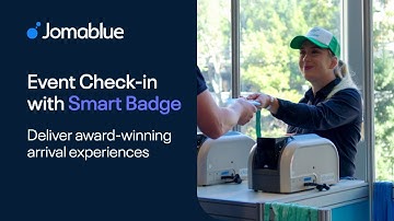 Event Check-in with Jomablue Smart Badge Solution