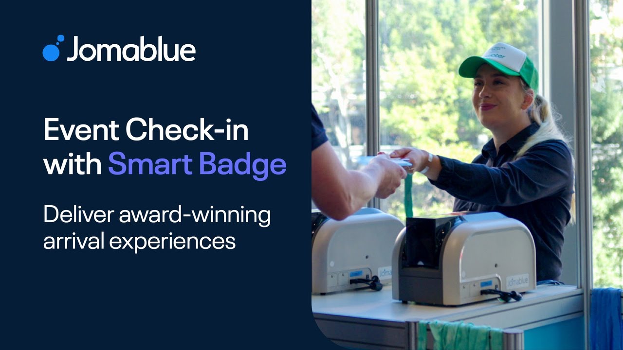 Event Check-in with Jomablue Smart Badge Solution