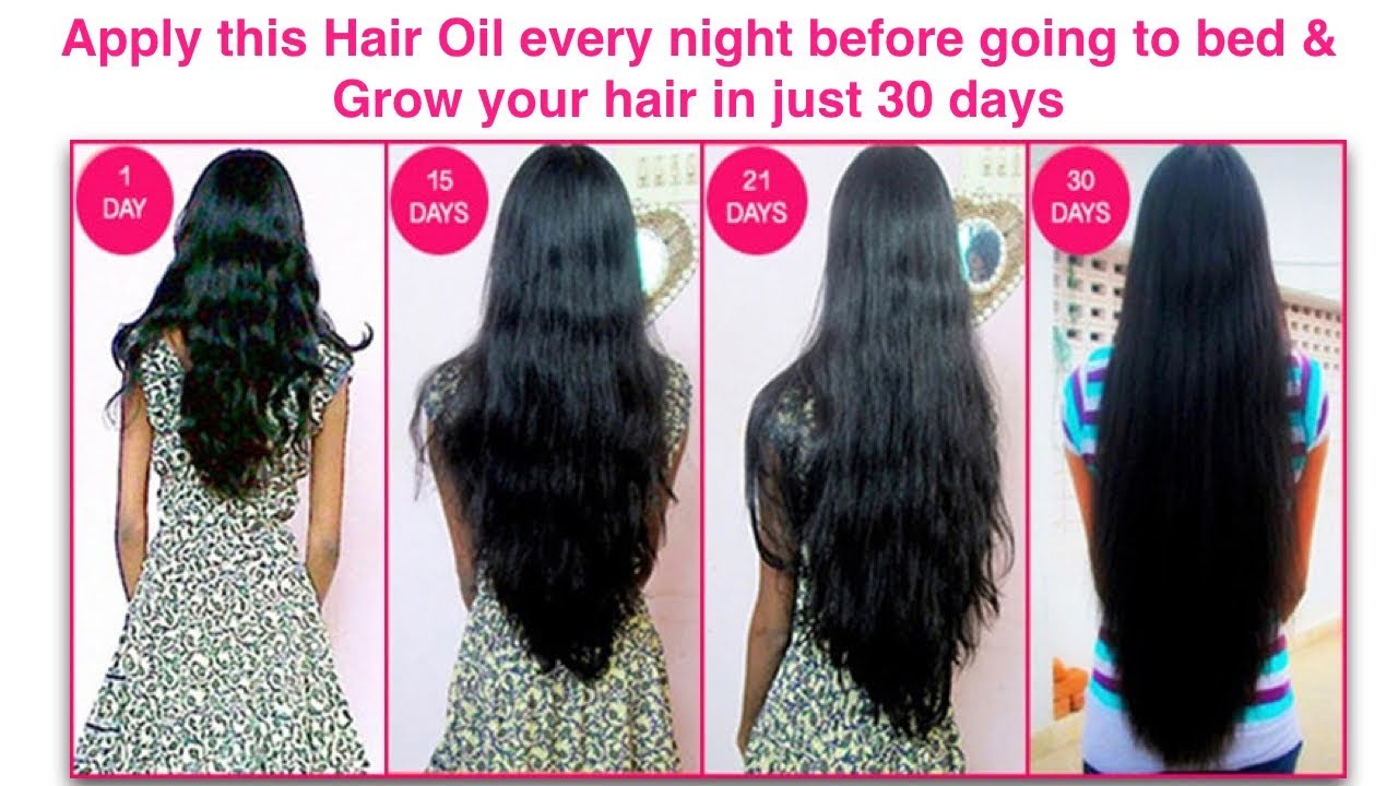 Apply This Hair Oil Every Night Before Going To Bed And Grow Your Hair 