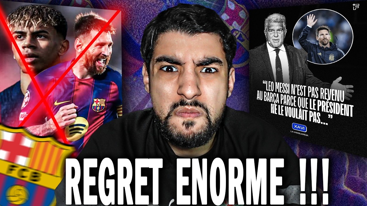 MESSI DEVAIT REVENIR AU BARÇA !!! (Laporta je te pardonnerai jamais...)