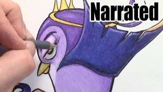 How to draw Gale (Bad Princess) from Angry Birds Stella screenshot 5