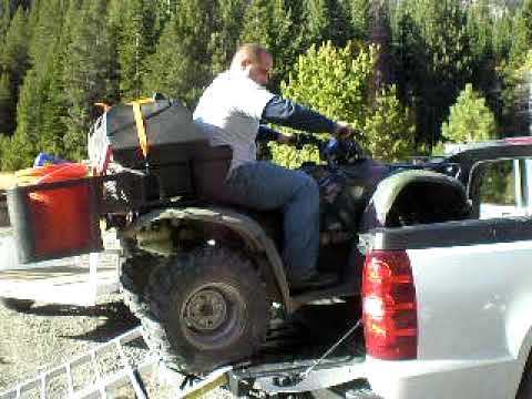 07 Chevy Avalanche + 08 Honda Rancher 420 ATV = It Fits - YouTube 07 Chevy Avalanche + 08 Honda Rancher 420 ATV = It Fits - YouTube