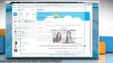 Show Skype® online status for Windows® Desktop on Windows® 8.1