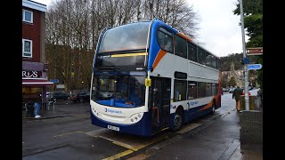 Bus Breakdown/Fault: Stagecoach Trident E400 19005 MX06 XAD