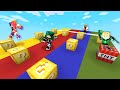 SUCCEDE DI TUTTO... LUCKY BLOCK RACE su MINECRAFT ITA!!