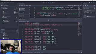Dev stream 10 - Shield shader effects in our Godot VR space shooter
