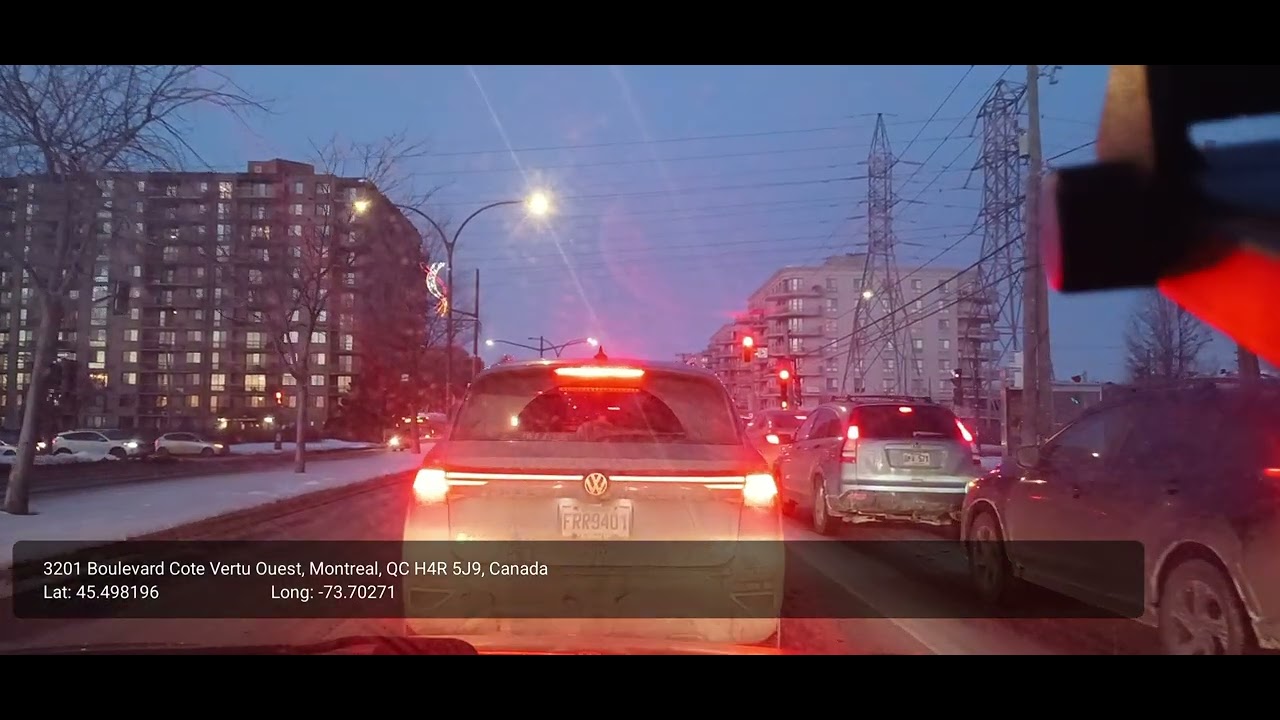 Boulevard côte vertu ouest,  Air Canada, Bombardier, place vertu 