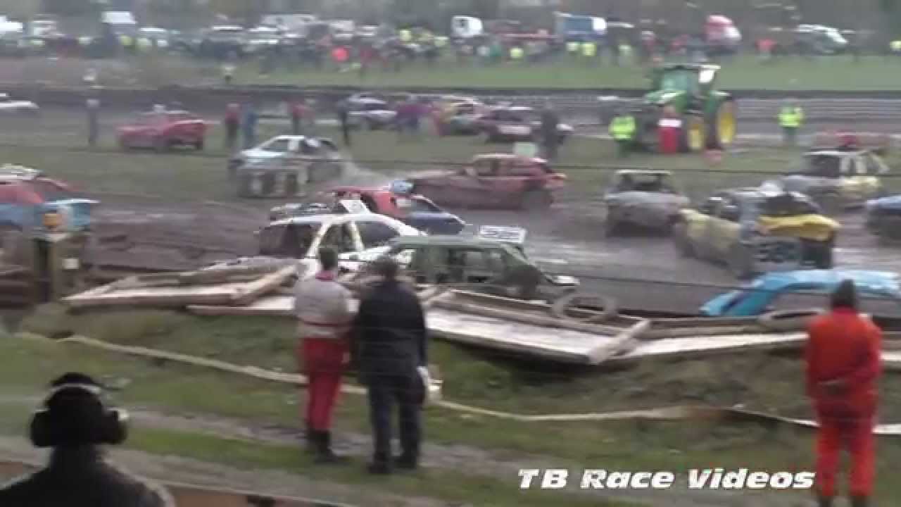 Stoke - Unlimited & 1600cc Bangers 30/11/14 - TB Race Videos - YouTube