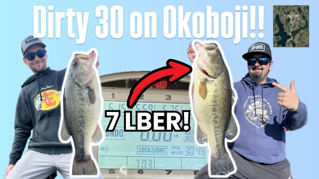 We Caught a Mega Sack!! Lake Okoboji Bass Fishing (30lb Bag!)