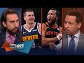 Knicks take 2-0 series lead vs Pacers, Brunson shines, Jokic wins 3rd MVP | NBA | FIRST THINGS FIRST