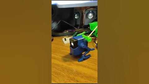 Cute Desktop #esp32  Robot: Expressive OLED Emotions & Smart Servos