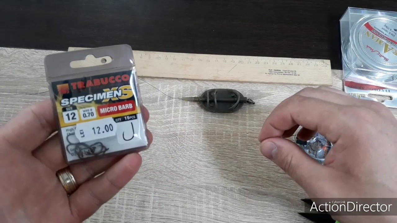 Montură Method Feeder cu 3 tipuri de atașat momeala diferite