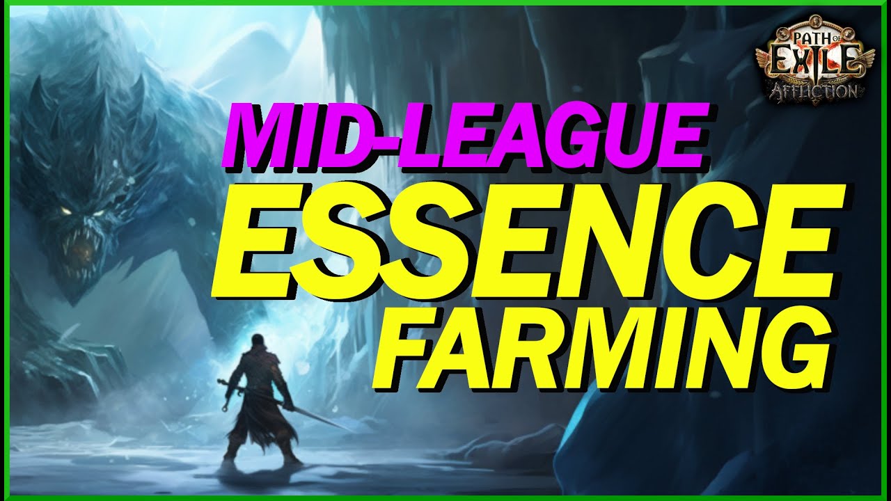 [POE 3.23] Essence Farming! Prices Are Out Of Control! Print Divines Farming Essences! YouTube