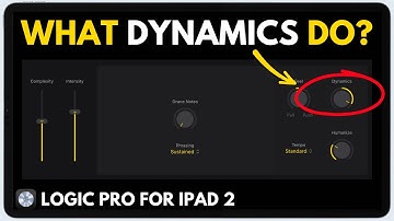 DYNAMICS in Session Players | Logic Pro for iPad