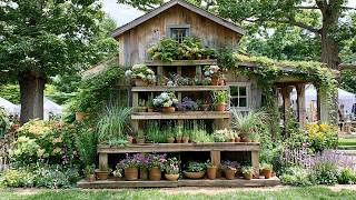 Stunning Rustic DIY Wood Garden Decor Ideas to Make Your Garden Shine
