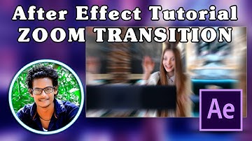 After Effect Tutorial   ZOOM TRANSITION Sam Kolder Style
