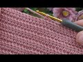 Wonderful ☆•~ easy crochet blanket pattern explanation #crochet #knitting #crafts 