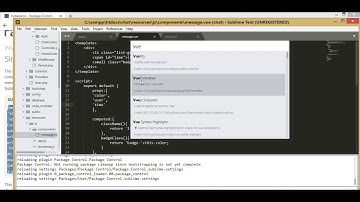 Texto resaltado(High lighting)en Sublime Text 3 para archivos .Vue (Configurando Sublime Text 3)