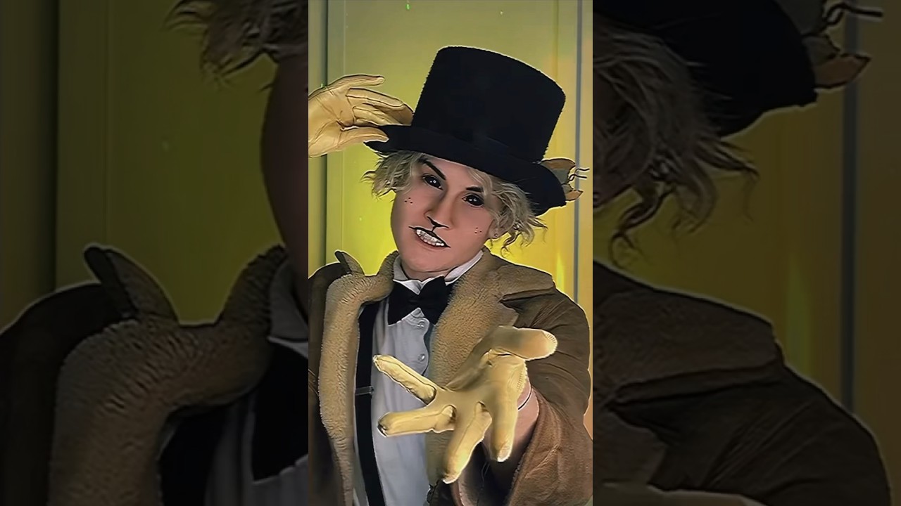 Golden Freddy Cosplay from Five night at Freddy’s ✨ #fnaf #cosplay