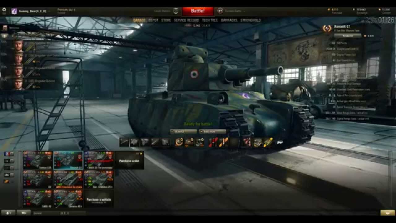 Renault g1 wot