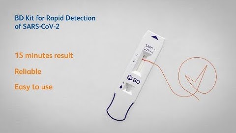 BD Kit for rapid detection of SARS-CoV-2
