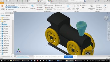 Displaying Degrees of Freedom Inventor