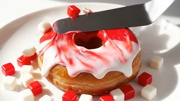 World Flags on Donuts 🍩 | Oddly Satisfying ASMR Animation Ep. 14