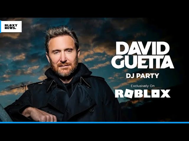 David Guetta realiza show interativo no metaverso do Roblox