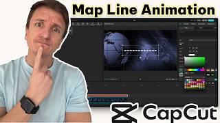 How To Do A Map Line Animation In CapCut PC