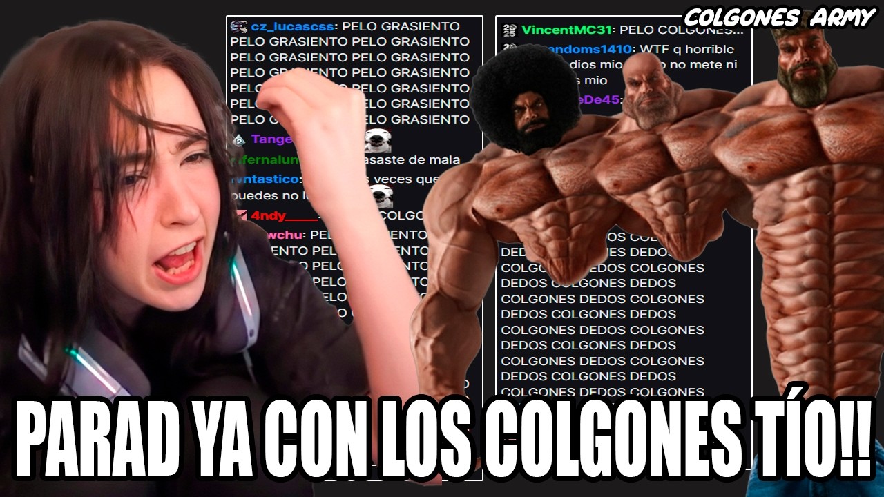 COLGONES ARMY HA NACIDO! EL CHAT VUELVE LOCA A NISSA CON COLGONES Y SPAM PARA QUE PIERDA I Nissaxter