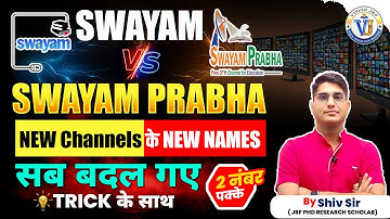 UGC NET Paper 1 | Swayam Prabha UGC NET Paper 1 | Swayam Prabha New Channe and New Namel | Shiv Sir