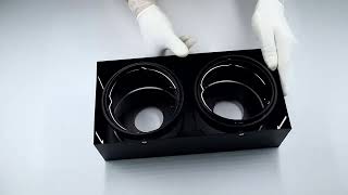 Trimless surface mounted ar111 housing led downlight AR111 Ceiling mounted spotlight fixture